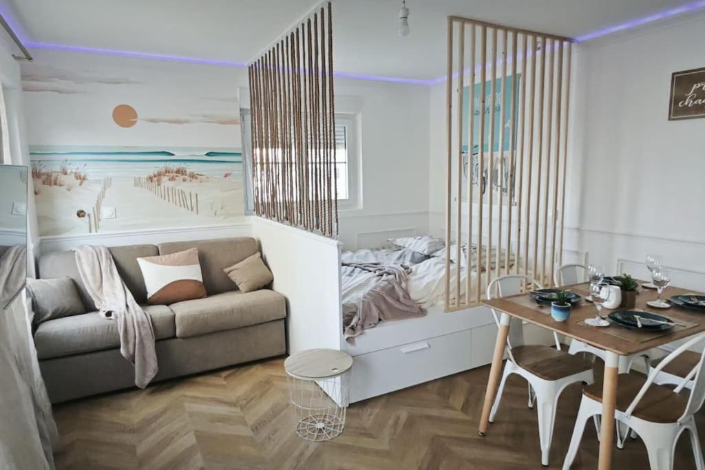 Studio Pour 4 Pers - 250M Plage - 1Er Étage Berck Esterno foto